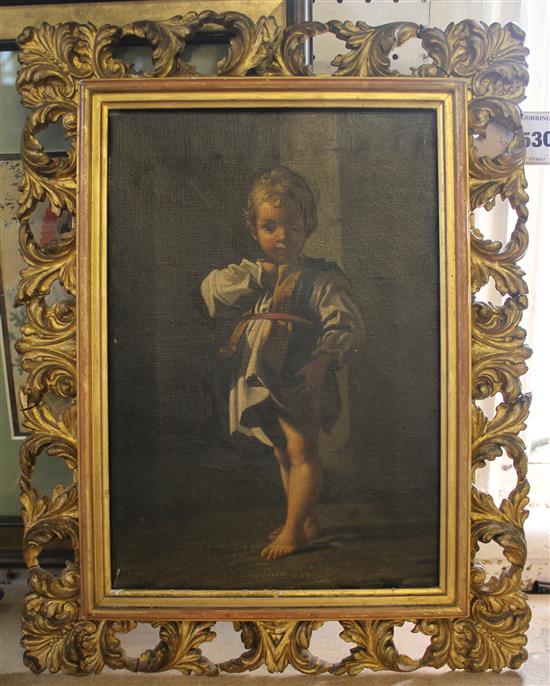 After Bartolomeo Schedoni , oil La Carita(-)